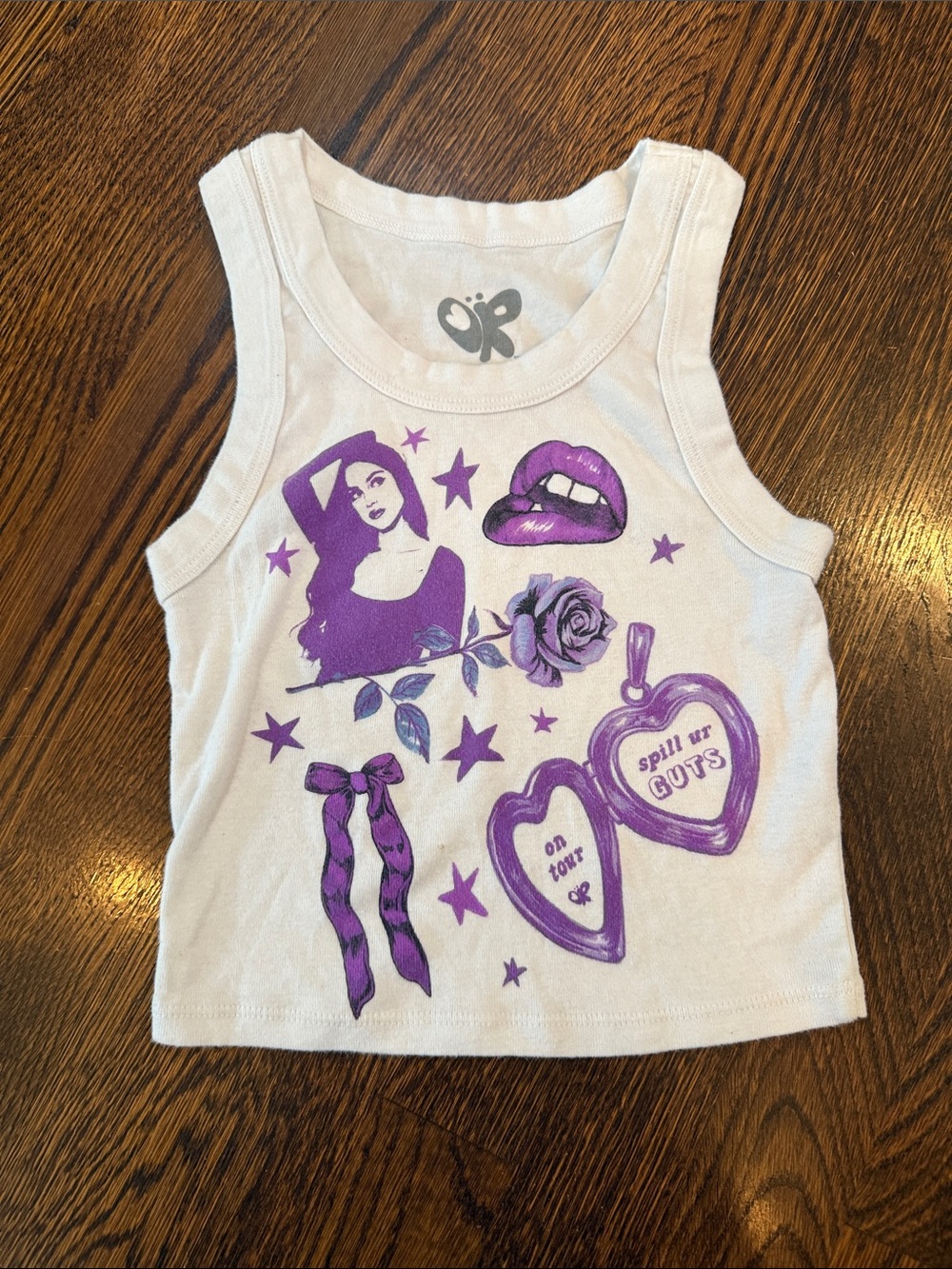 Olivia Rodrigo Gut Tour Cropped Tank
